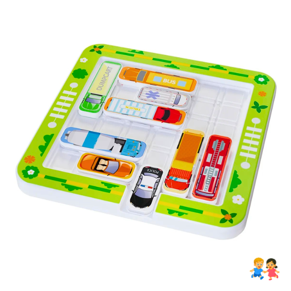 Rompecabeza Magnetico Juguete Didáctico Niños Autos