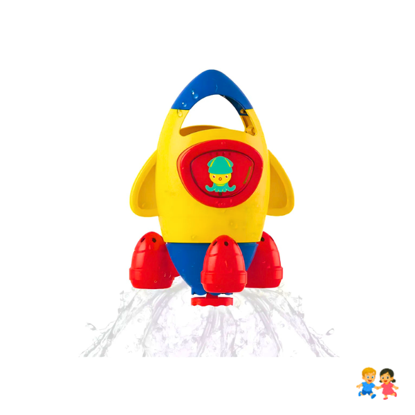 Cohete Cascada Juguete Acuático Agua Baño De Bebé