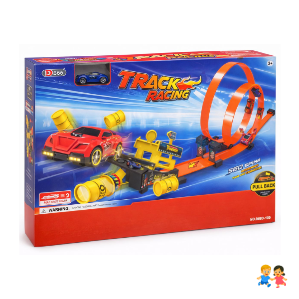 Pista Autos Juguete  y Accesorios Carrera Infantil