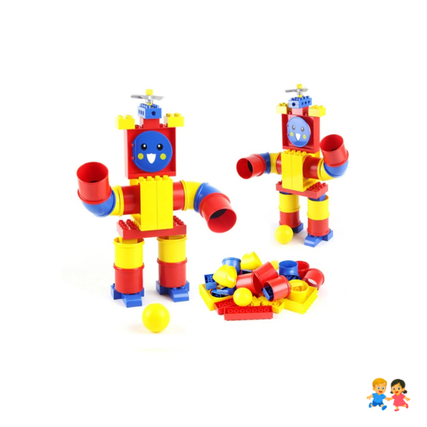 Robot Armable Juego de construcción Bloques Tuberías