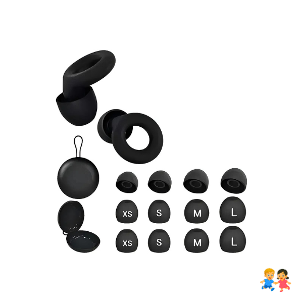 Reducción De Ruido Reutilizables / Tapones Oido Silicona