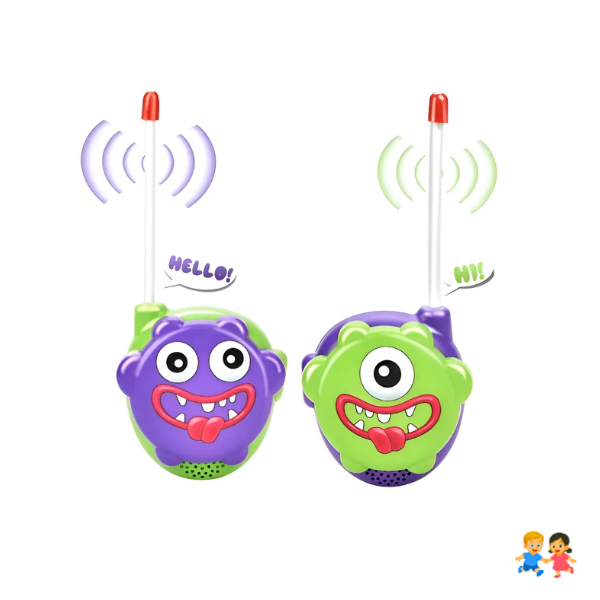 Juguete Niño Radio Transmisor Walkie Talkie Set De 2unid