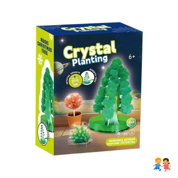 Kit Juego De Experimentos Con Cristales Arbol.