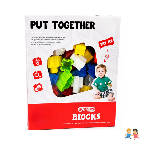 Bloques Armables Didácticos Para Niños Juego Educativo Sensorial Colores