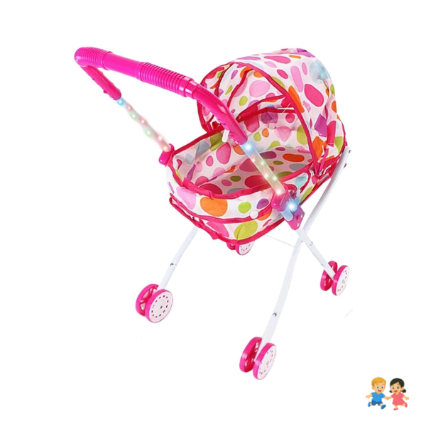 Coche De Muñeca Juguete Niña Plegable