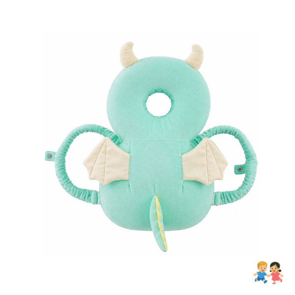 Almohada Protectora Para Bebé Mochila Anticaída Antigolpes