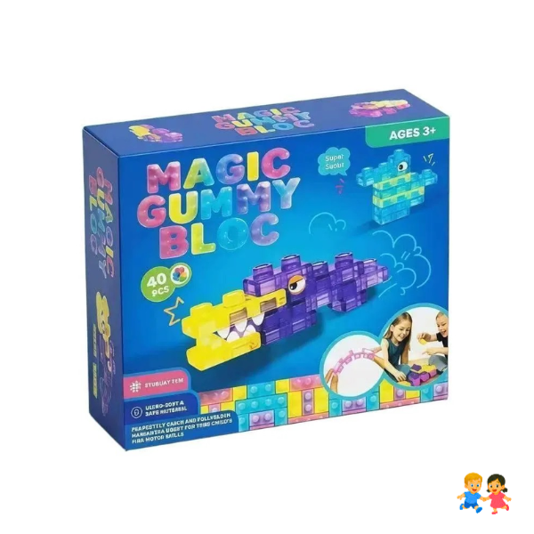 Bloques De Gelatina Construcción Para Niño Siliciona