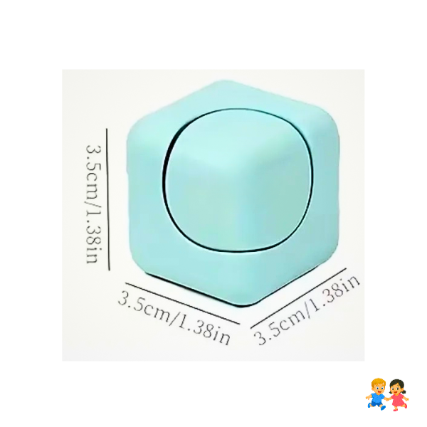 mini Cubo Sensorial Para Concentración Y Relajación