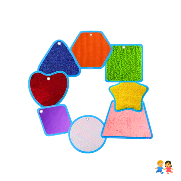 Tapetes Sensoriales Texturizados Set 8 Piezas Para Niños.