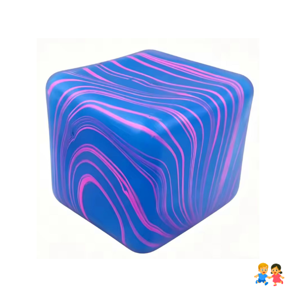 Squishy Cubo De Hielo Silicona Antiestrés Sensorial