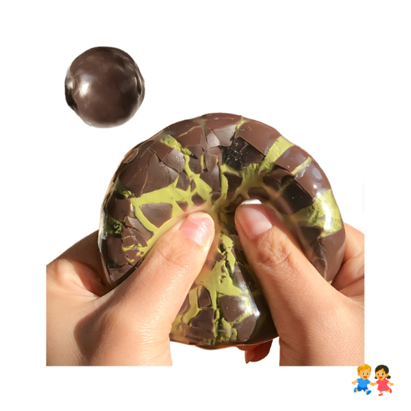 Pelota Antiestrés Sensorial Squishy Crujiente Relajante Niños Adultos