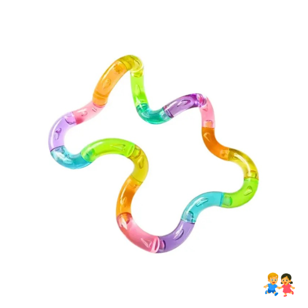 Juguete Sensorial Antiestrés Cuerda Deformable Flexible