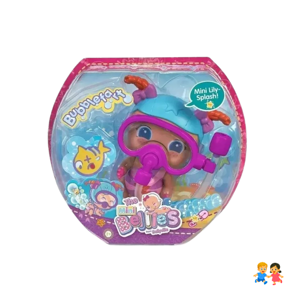 Muñeca The Bellies Bubblefart Mini Lily-splash