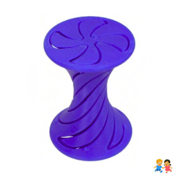 Juguete antiestrés espiral sensorial giratorio