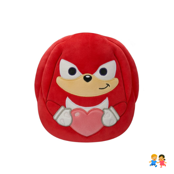 Peluche Knuckles Sonic Con Corazón