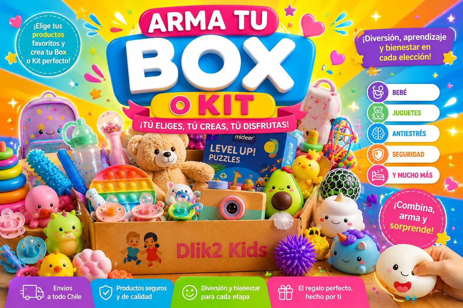 DLIK2 Kids | Juguetes Educativos y Productos para Bebés