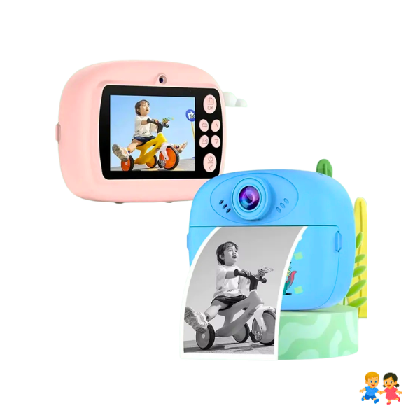Cámara Instantánea Para Niños Cámara Con Impresora