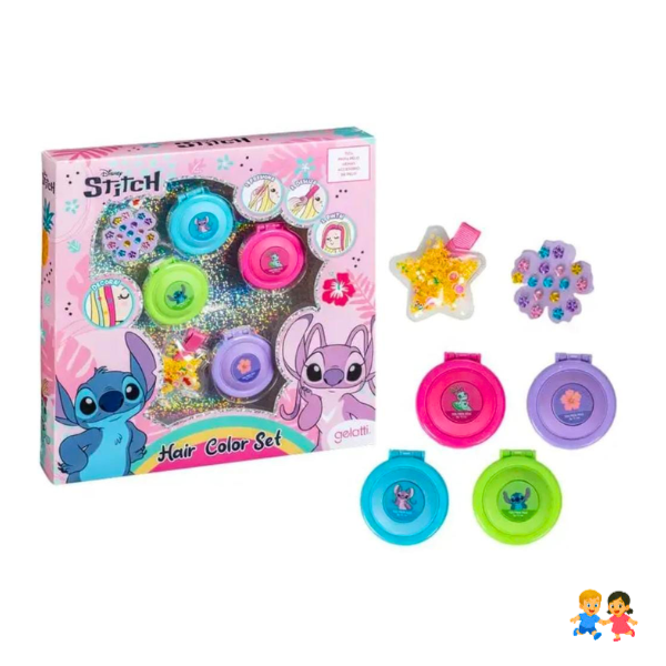 Set Pintura Pelo Stitch Disney Hair Color