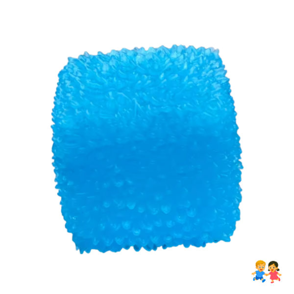 Squishy De Silicona Forma De Cubos De Hielo Texturizado