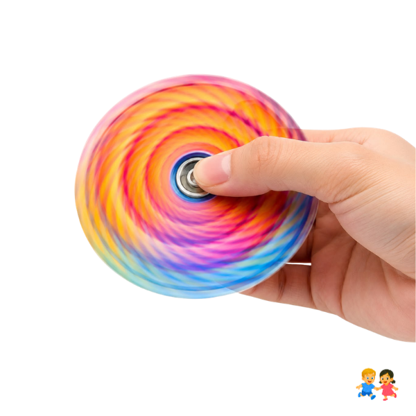 Spinner Giratorio Hipnótico Colores Divertidos