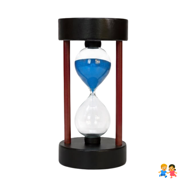 Reloj De Arena Color, Tiempo 5 Minutos, Cristal