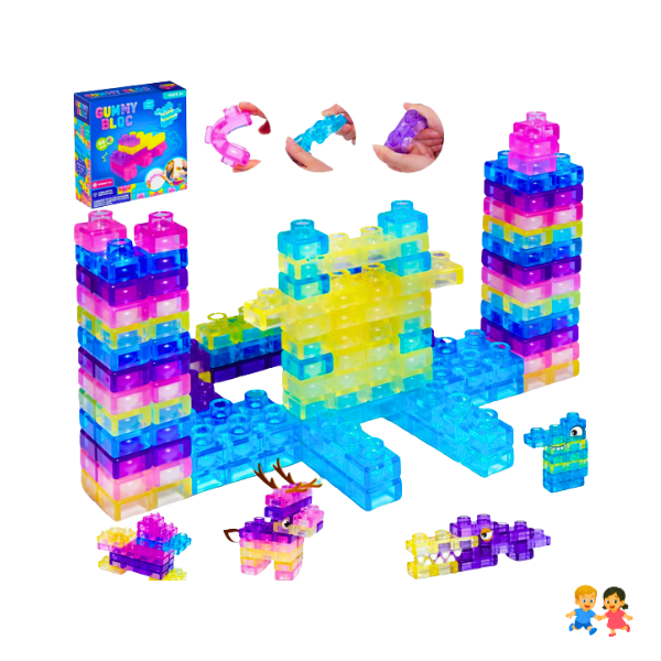 Bloques De Gelatina Construcción Para Niño Siliciona