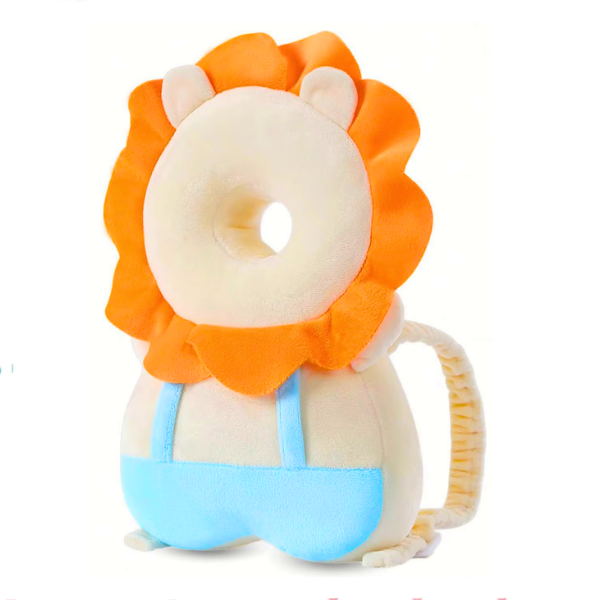 Mochila Antigolpes Cojín Protección Para Bebe Cabeza Cuello.