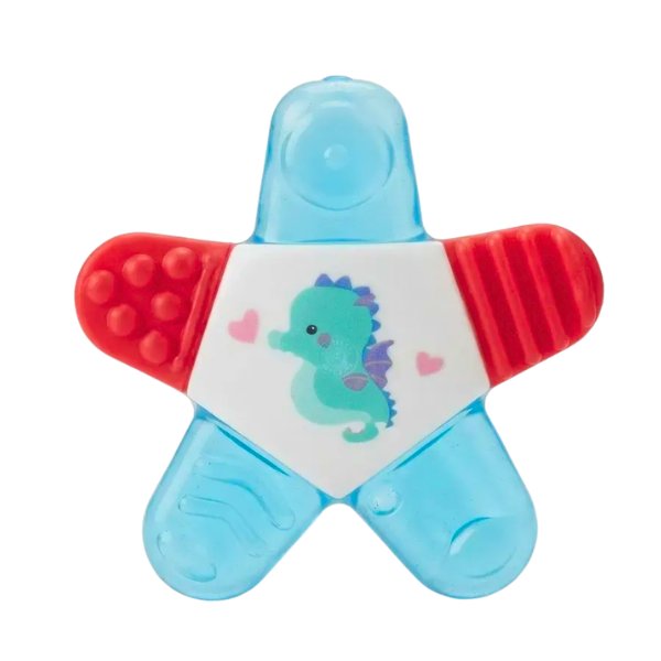Mordedor Bebé Estrella Gel Refrigerable sensorial