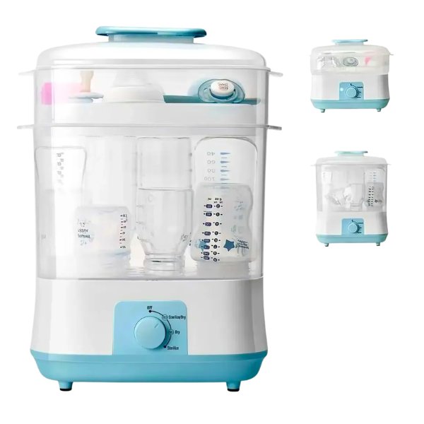 Esterilizador De Mamaderas A Vapor Con Secador 2 En 1