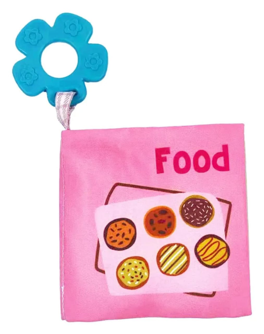 Libro De Tela Educativo Comida Frutas Para Bebés