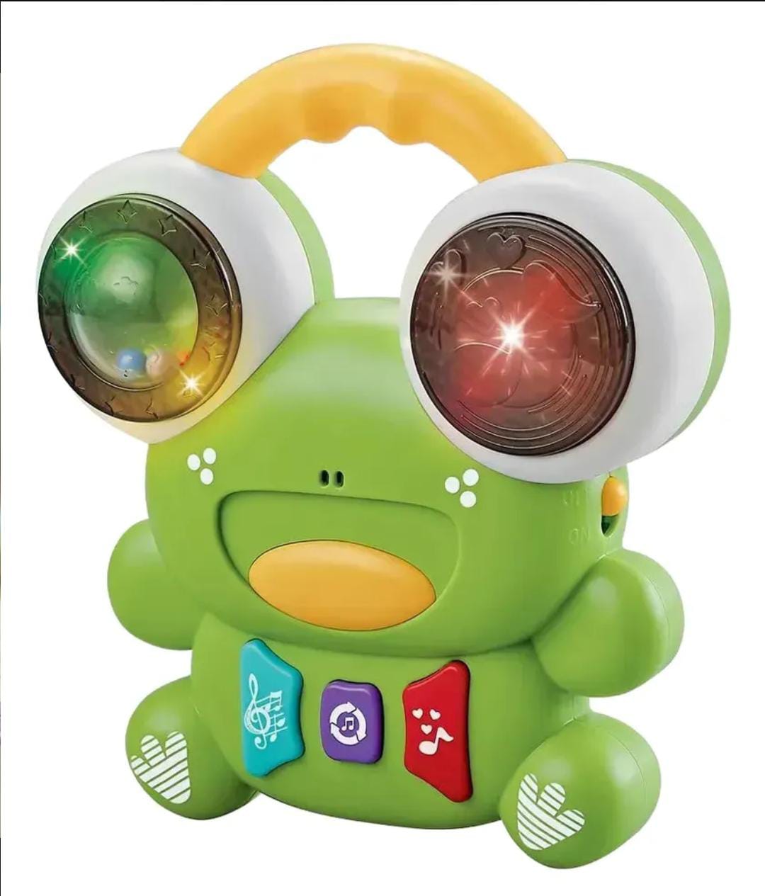 Juguete Rana Musical Luces Bebé Educativo Interactivo