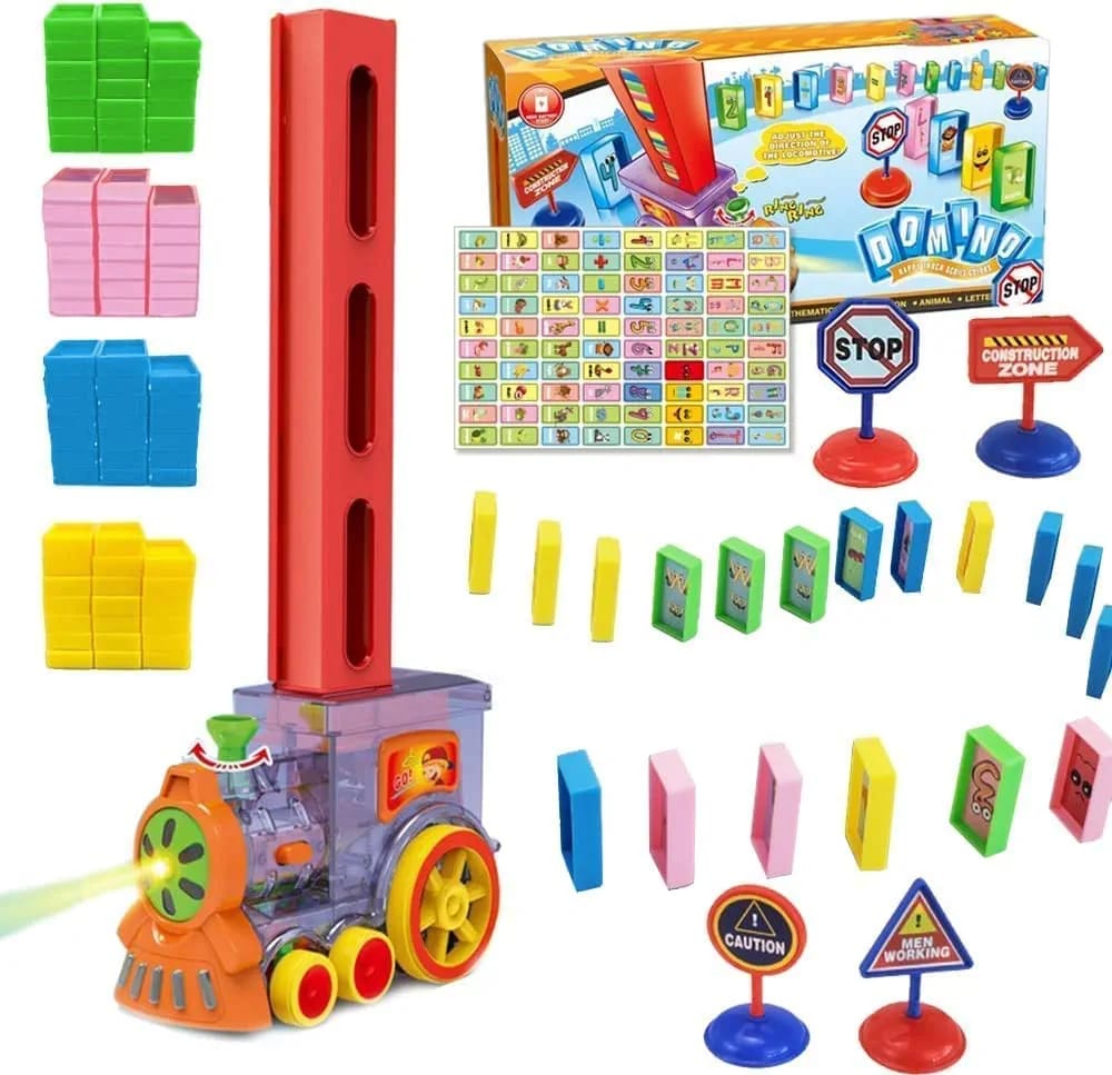 Tren Colocador Piezas Automático Juguete Niños