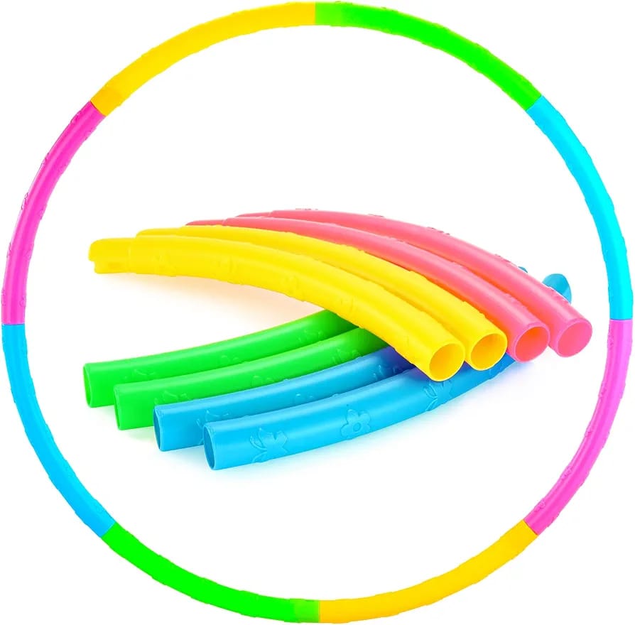 Aro Hula Hula Desmontable Niños Juguete Colores