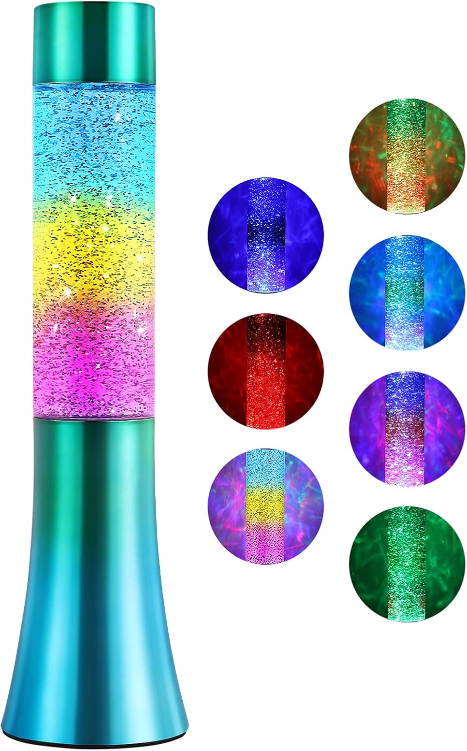 Lámpara De Brillante Led Con Purpurina Colores