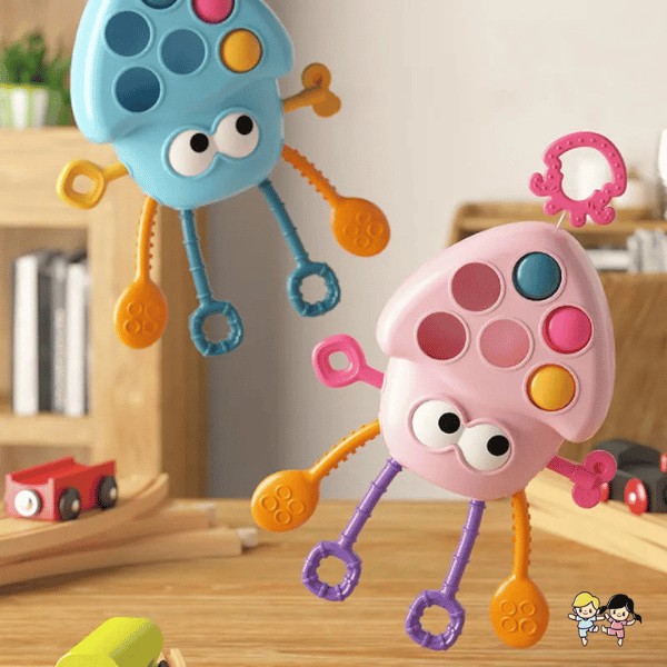 Juguete Montessori Sensory Cord Para Morder
