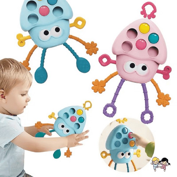 Juguete Montessori Sensory Cord Para Morder