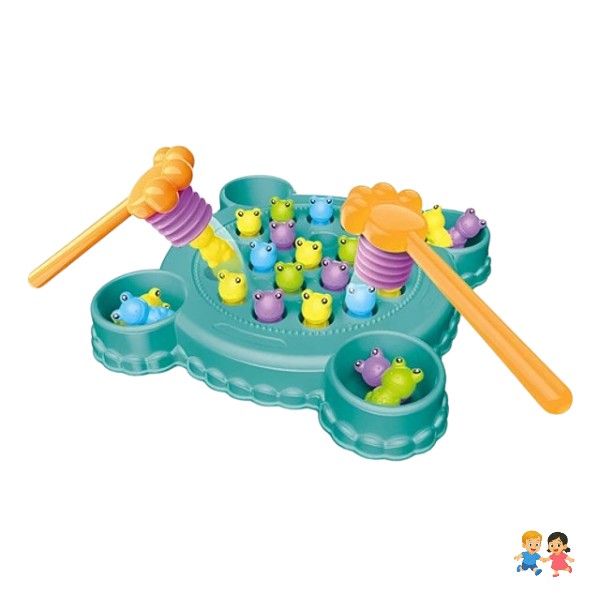 Divertido Juego De Mesa Interactivo Ranitas.
