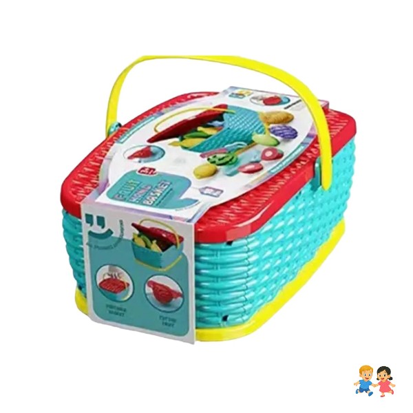 Juguete Didáctico - Set De Frutas Con Velcro Para Cortar.