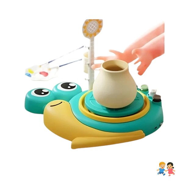 Mini Máquina De Cerámica Para Niños Juguete Divertido.