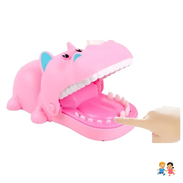 Juguete Rinoceronte Dentista Juego Clásico De Mesa.