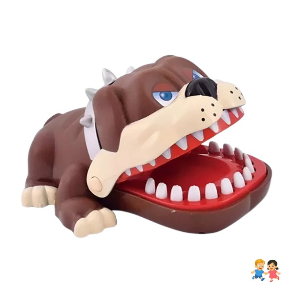 Juguete Bulldog Dentista, Juego Clásico De Mesa Perro Muerde.