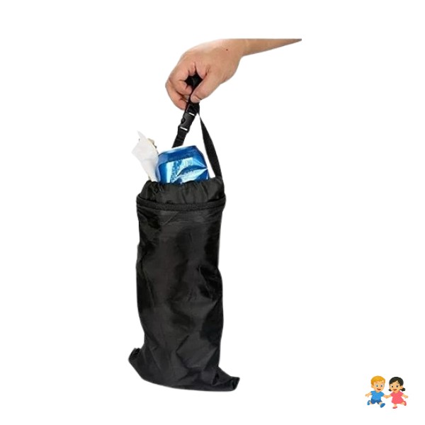 Basurero Auto De Tela - Organizador Higiene Sanitario.