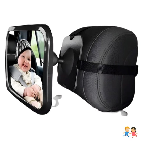 Espejo Retrovisor De Auto Para Seguridad De Niños.