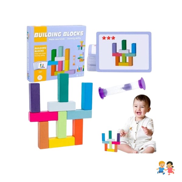 Bloques Armables Para Entretencion Montessori.