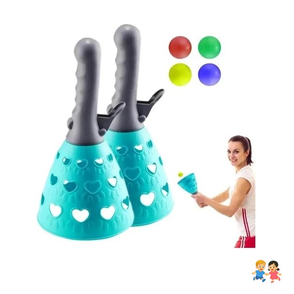 Juego Pelotas Lanza Tira Y Atrapa Divertido Niños Adultos.