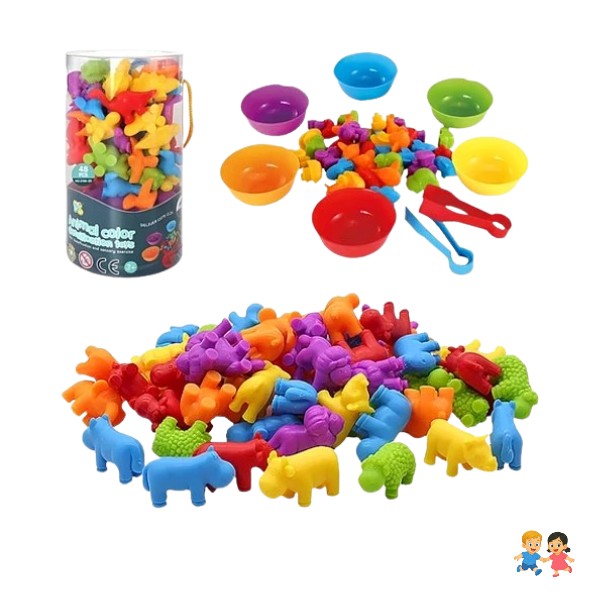 Juego Didáctico Niños Juguete Educativo Aprender Colores.
