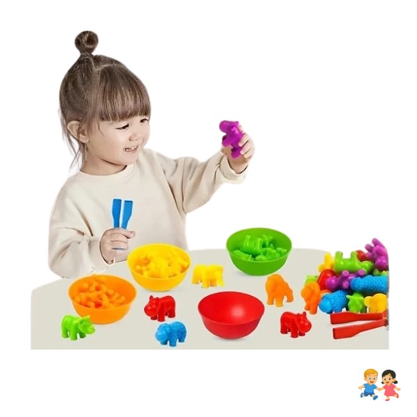 Juego Didáctico Niños Juguete Educativo Aprender Colores.