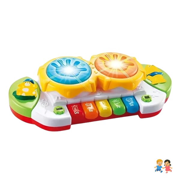 Piano Interactivo Con Luz, Sonido Y Musica.