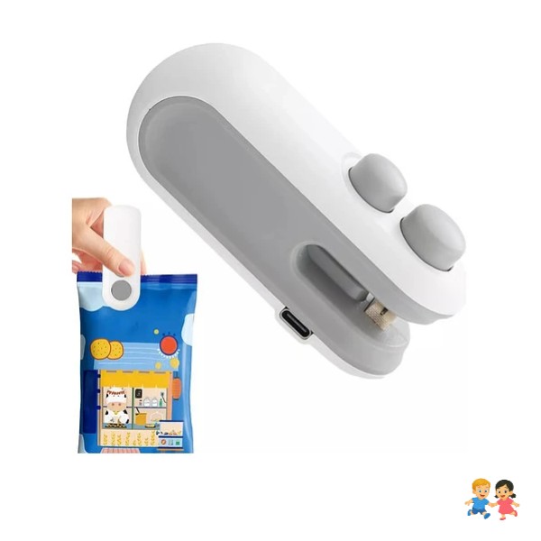 Mini Selladora De Bolsas Plásticas Portátil Recargable.