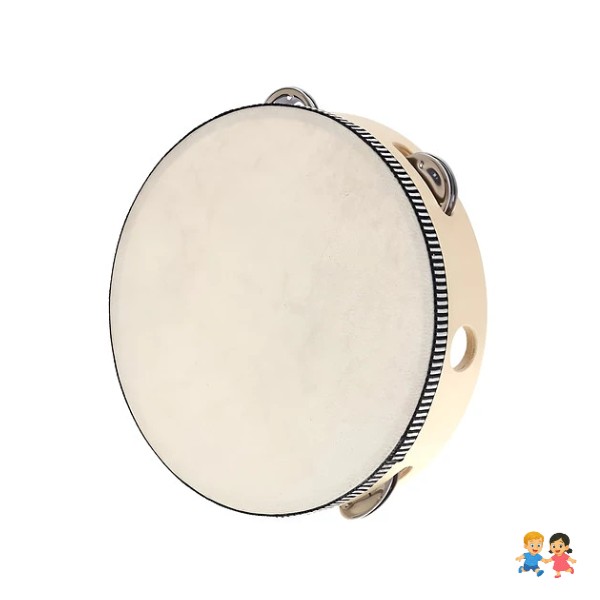 Pandereta Musical Niños, Instrumento Pandero Percusión.